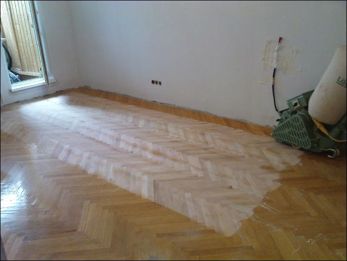 Циклёвка пола и паркета